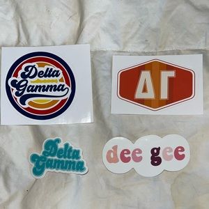 Delta Gamma Stickers